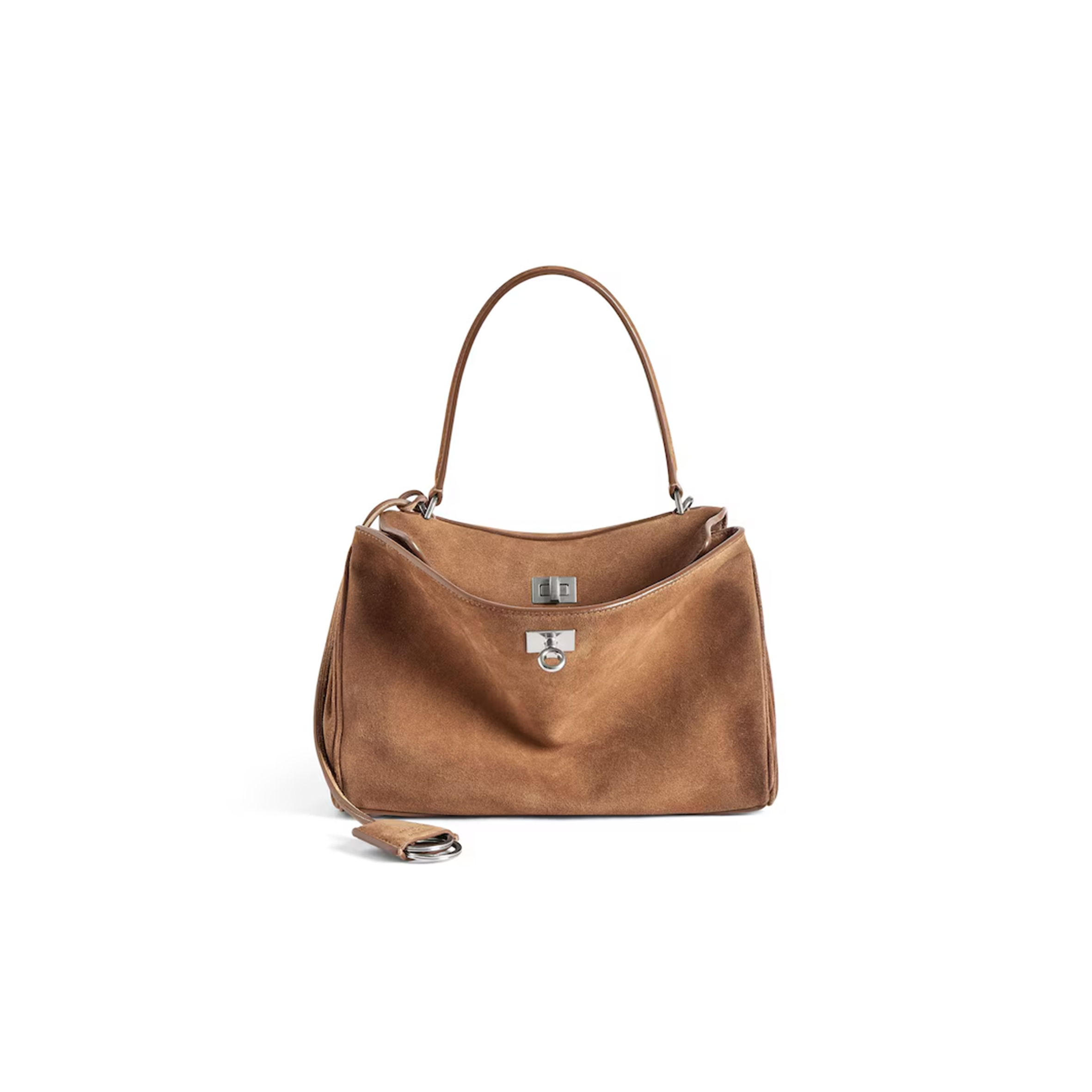 Ba*len*cia*ga women''s rodeo handbag small in camel 7897792ab4g2533 (28.9*20*9.9cm)